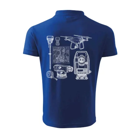 Geodet teodolit dron