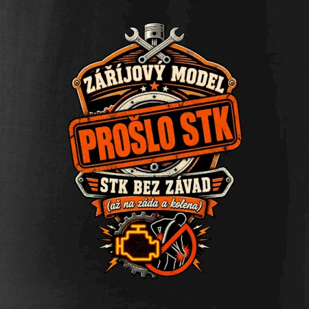 Záříjový model -  stk bez závad