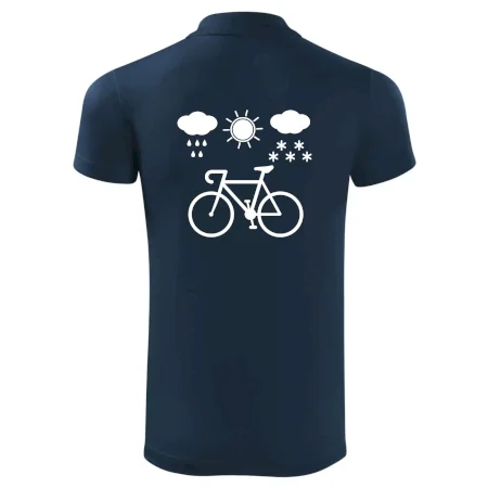 Cyklista za každého počasí