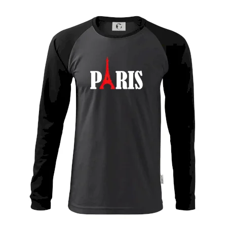 Paris nápis Eiffelova věž