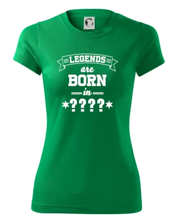 Legends are born in vlastní ročník