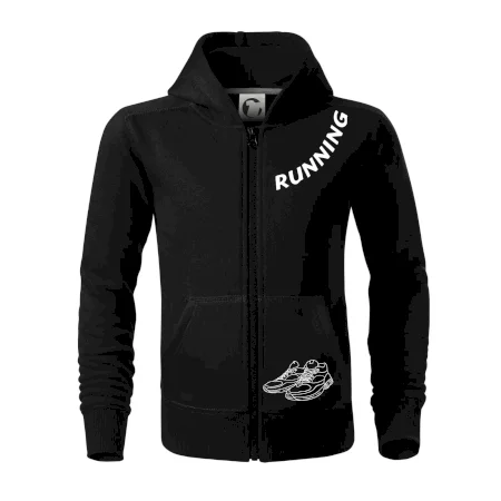 Running nápis šikmo