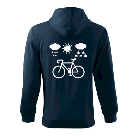 Cyklista za každého počasí