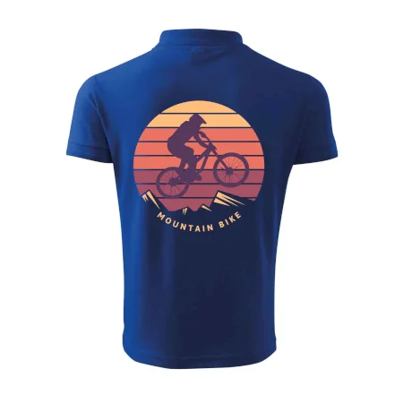 MTB barevné kolo západ slunce