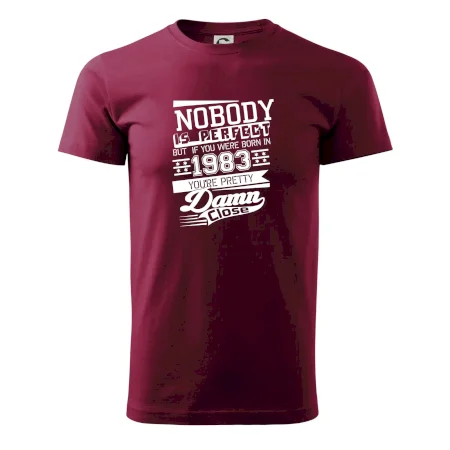 Nobody is perfect - 1983