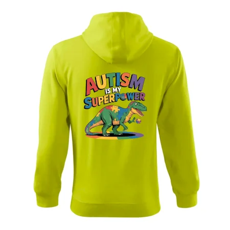 Stojící Rex Autism is my superpower