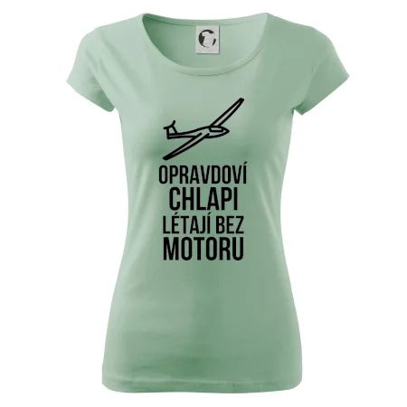Opravdovi chlapi létají bez motoru