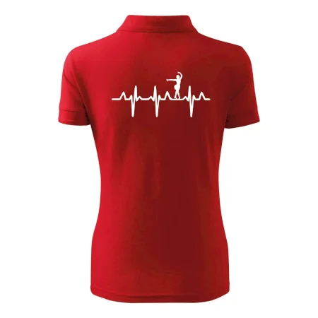 EKG tanečnice salsy