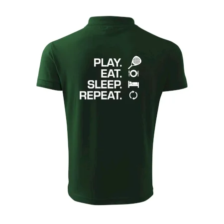 Play eat sleep repeat padel
