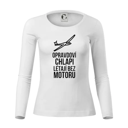 Opravdovi chlapi létají bez motoru