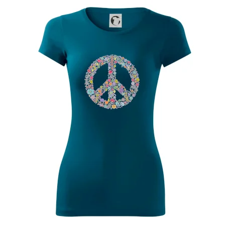 Peace symbol lístečky