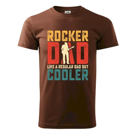 Rocker dad like a regular dad but cooler