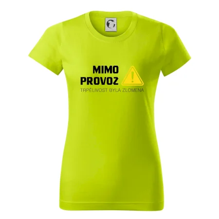 Mimo provoz - trpělivost byla zlomena