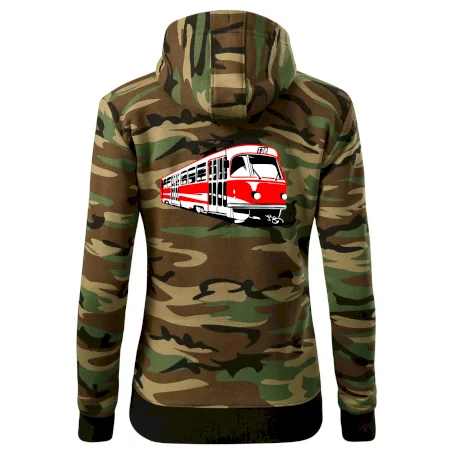 Tramvaj T3R barevná
