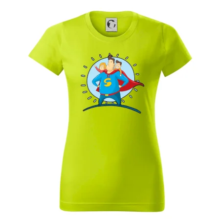 Táta superman - holka a kluk