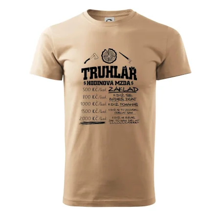 Hodinová mzda truhlář
