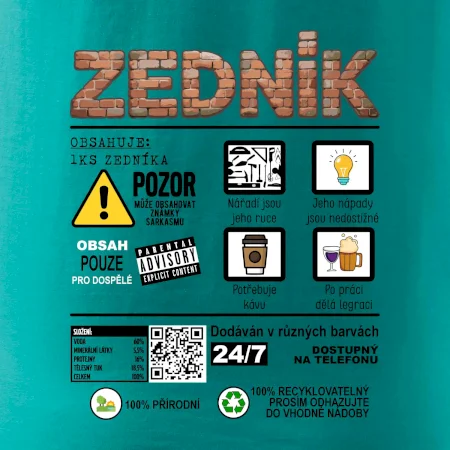 Profese - informace o produktu - ZEDNÍK