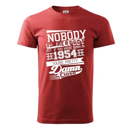 Nobody is perfect - 1954
