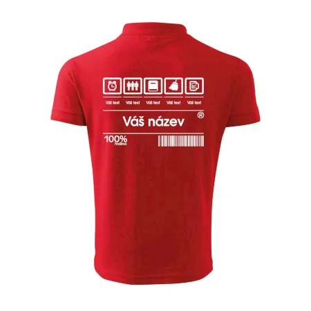 Čárový kód - Vlastní text