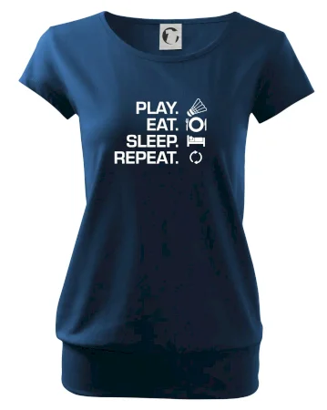 Play Eat Sleep Repeat badminton