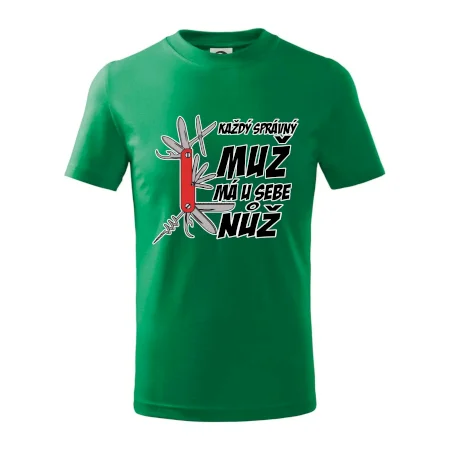 Každý správný muž, má u sebe nůž