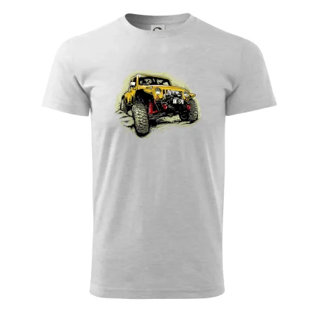 Žlutý offroad s navijákem