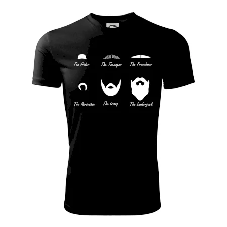 Types of men - Mustache - knírek