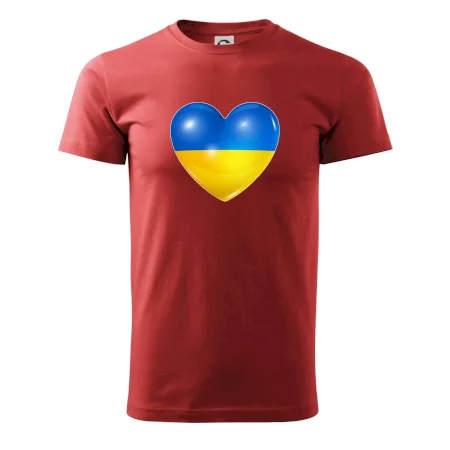 Ukrajina srdce vlajka