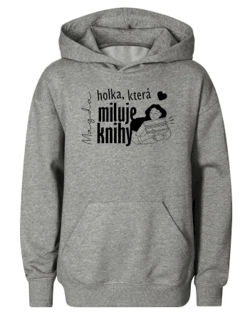 Černobílá holka, která miluje knihy - Vaše jméno