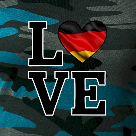 Love Německá vlajka