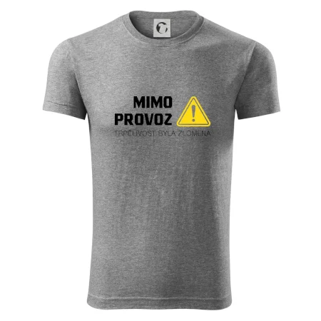 Mimo provoz - trpělivost byla zlomena