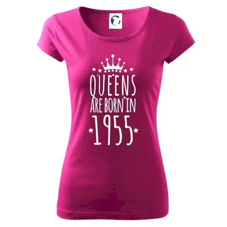 Queens are born in 1955