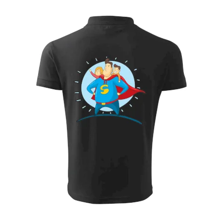 Táta superman - holka a kluk