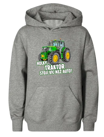 Holky, traktor stojí víc než auto