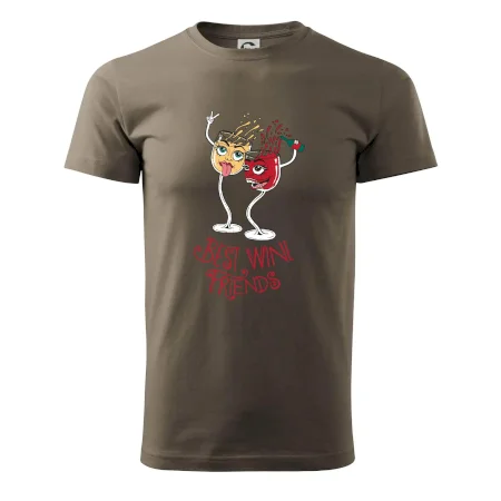 Best wine friends dancing (Pecka design)
