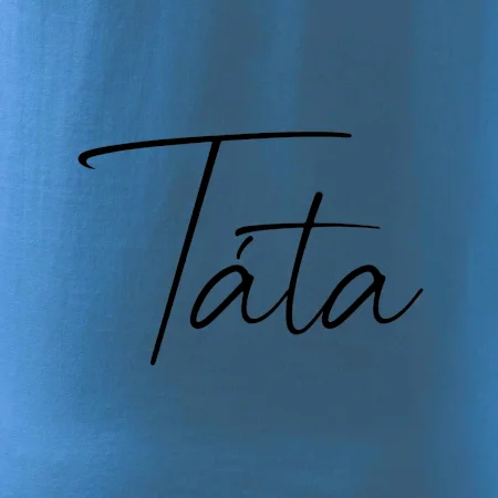 Nápis psací na prsou - táta