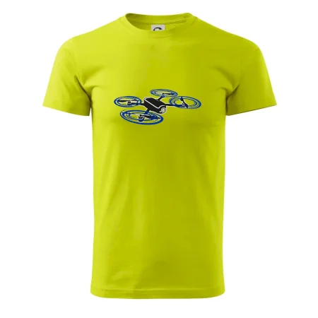 Dron letící