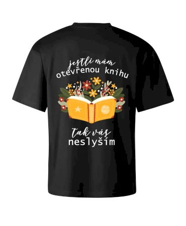 Jestli mám otevřenou knihu, tak vás neslyším