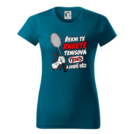 Badmintonová raketa není tenisová