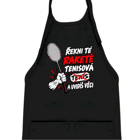 Badmintonová raketa není tenisová