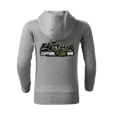 Taktika capture flank win paintball