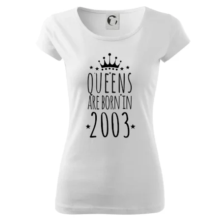 Queens are born in 2003