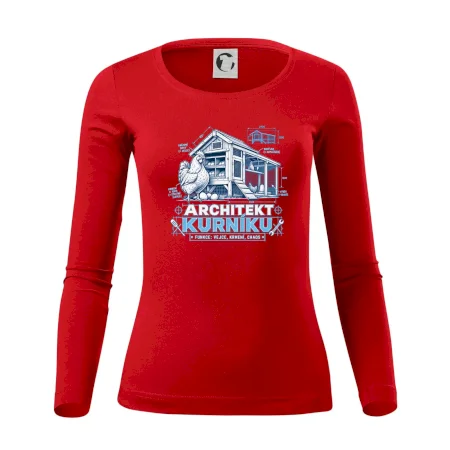 Architekt kurníku technický výkres
