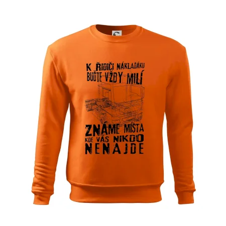 K řidiči náklaďáku buďte vždy milý