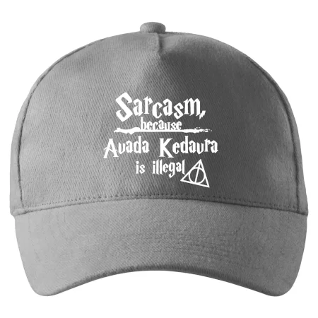 Harry - Sarcasm, because Avada Kedavra is illegal