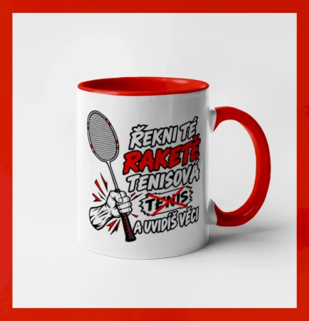 Badmintonová raketa není tenisová