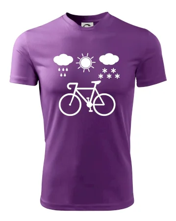 Cyklista za každého počasí