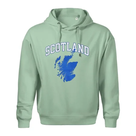 Scotland nápis s mapou