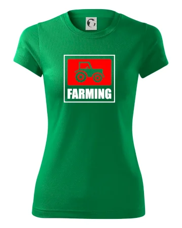 Farming traktor logo