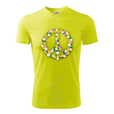 Peace symbol kopretiny